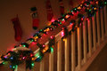 Thrifty Banister Decorating