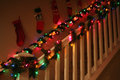 Thrifty Banister Decorating